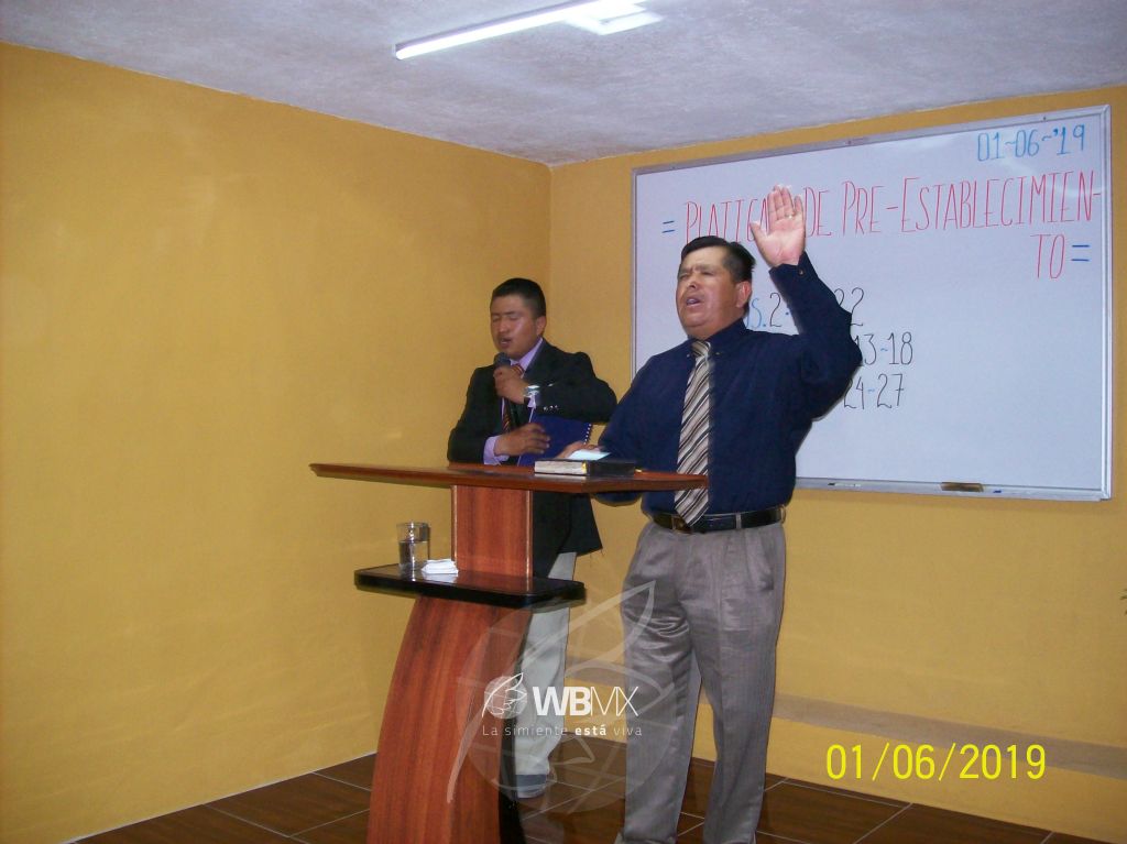 Responsable de la Misión en Actopan, Hidalgo